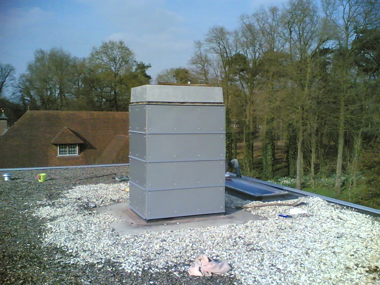 Dakwerk project - dakrandafwerking